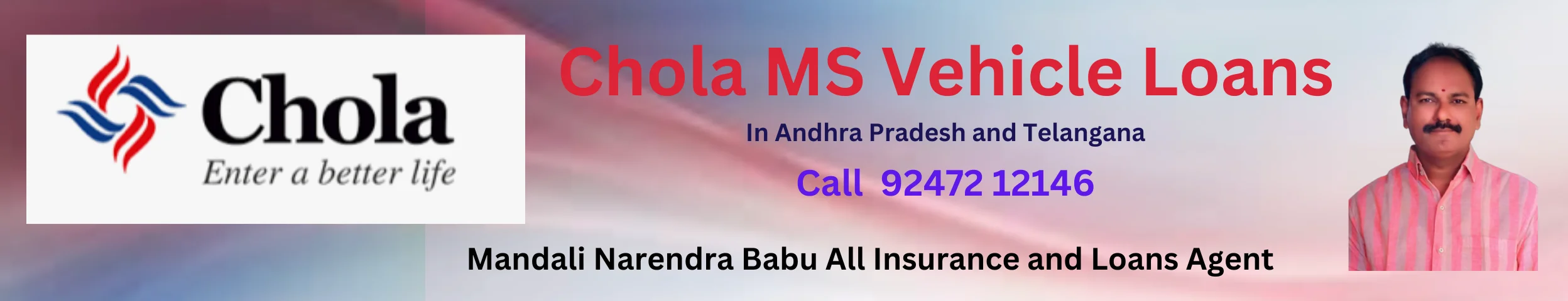 Chola MS Vehicle Loans in West Godavari and East Godavari